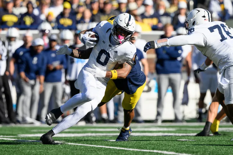 Michigan beats Penn State behind backup QB Carr, 21-18